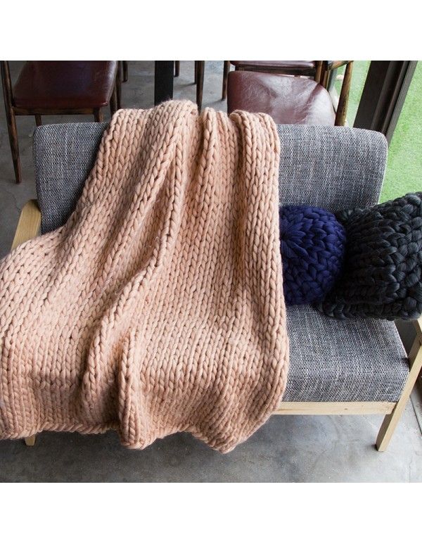 100% Acrylic Knit Weighted Blanket For Home Decor 