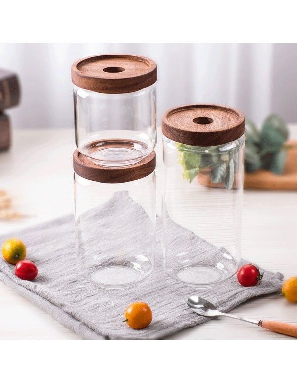 Factory direct selling super large bird's nest candy glass storage tank, pickled vegetable storage tank, spaghetti tank