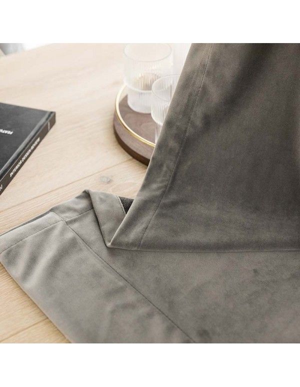 Cotton cashmere curtain cloth directly sold by Meimi factory 