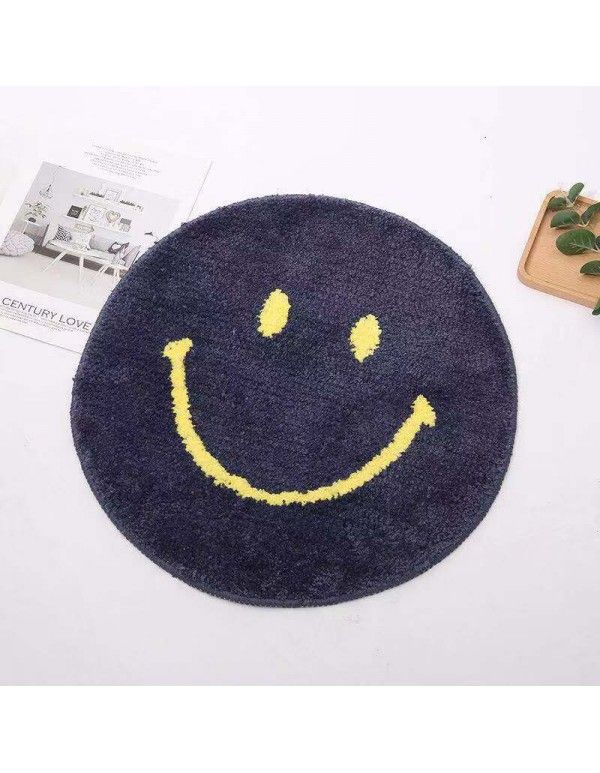 Carpet for foreign trade, living room, carpet, smiling face, tea table, carpet, bedroom, bedside, carpet can be customized 