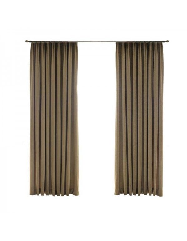 [Meimi] factory direct selling cashmere mink warm curtain hotel project shading fireproof curtain living room curtain 