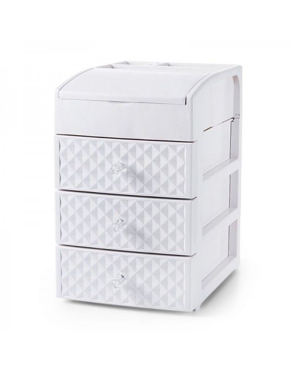 Drawer type cosmetic box cosmetic storage box dresser storage artifact desktop shelf storage rack storage rack 