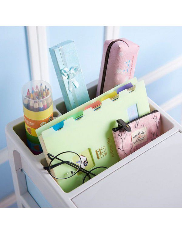Drawer type cosmetic box cosmetic storage box dresser storage artifact desktop shelf storage rack storage rack 