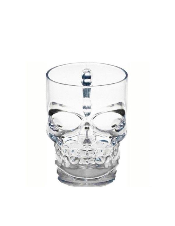 Bar KTV Crystal Skull skull wine glass handle bone wine cup wine set factory 