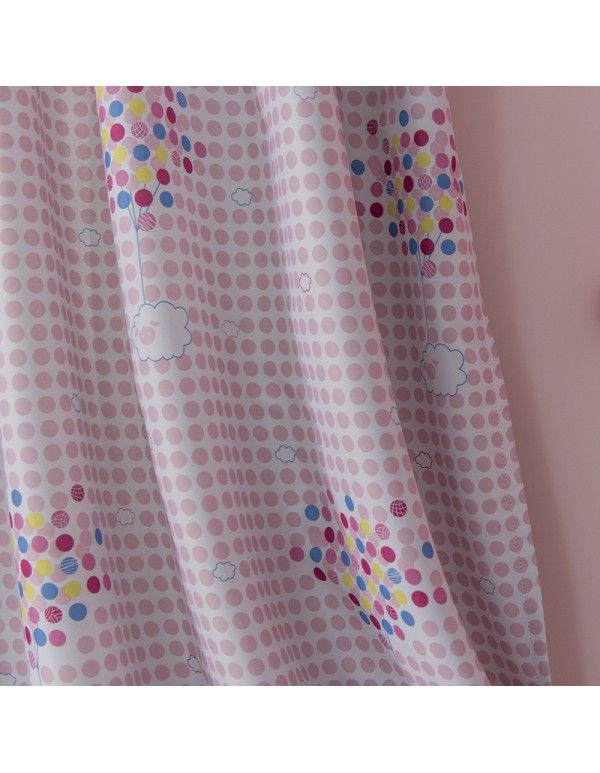 High precision printing high shading curtain fabric curtain finished customized children's room girl's room advertising balloon 