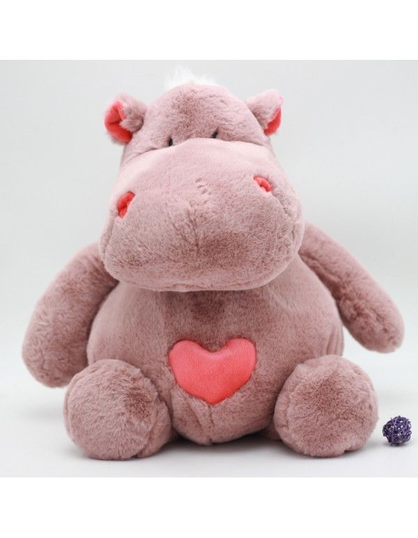 Dahe Horse Plush Toy Hippo doll Rabbit plush toy soft pillow grab machine doll gift wholesale
