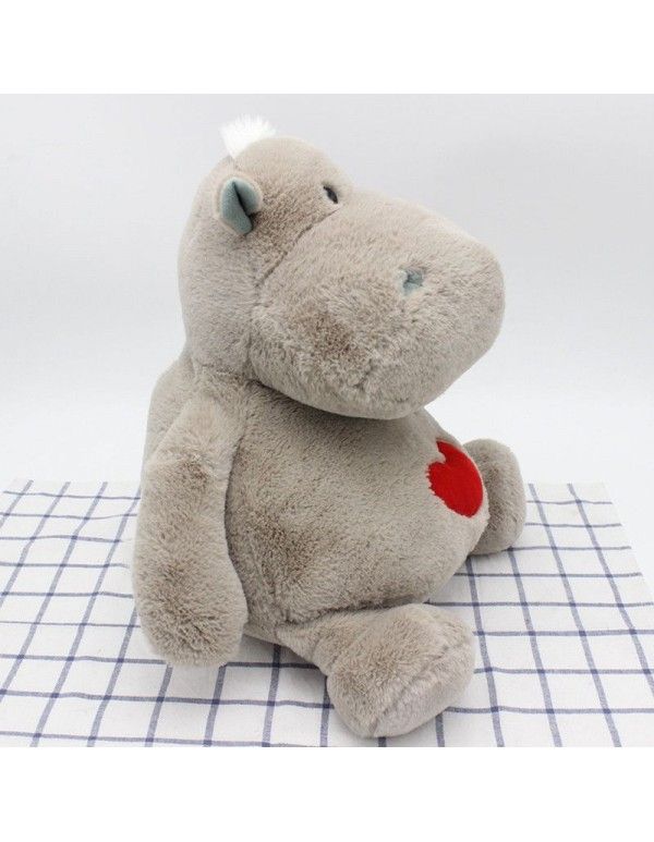 Dahe Horse Plush Toy Hippo doll Rabbit plush toy soft pillow grab machine doll gift wholesale