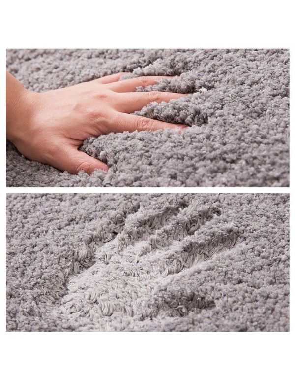 Bedroom carpet bedside blanket non slip pad household doormat toilet absorbent pad floor mat Plush thickening 