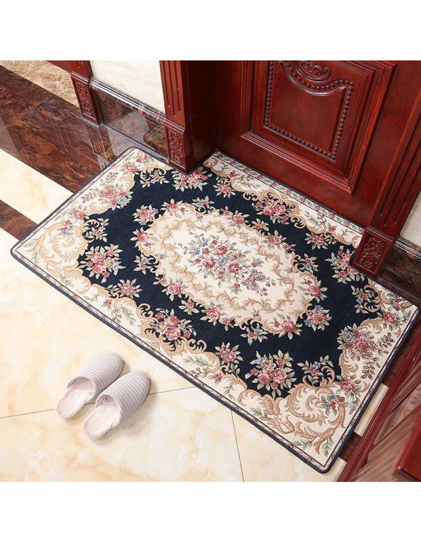 Factory direct European floor mat doormat donier jacquard carpet support customized large quantity Congyou! 