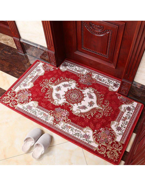 Factory direct European floor mat doormat donier jacquard carpet support customized large quantity Congyou! 