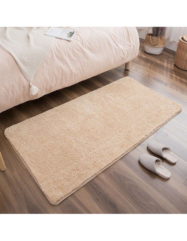 Bedside carpet, bedroom carpet, antiskid mat, toilet water absorbing foot mat, home floor mat, door mat, thickened and encrypted