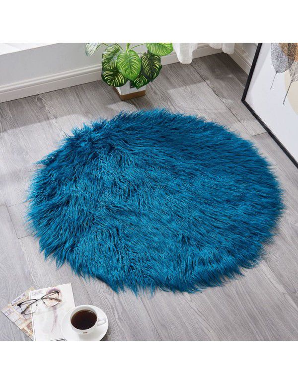 2020 popular imitation carpet simple household fashion living room sofa cold proof warm pad floor mat 