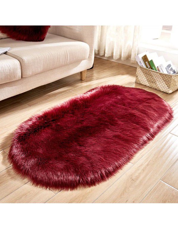 Cross border popular oval household carpet home mat doormat sofa mat bathroom mat customized one 