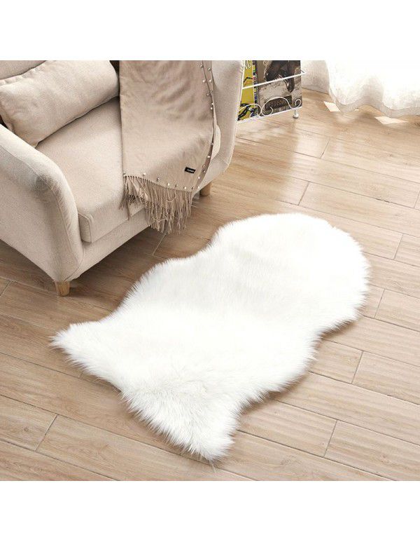 Fashion home irregular carpet bedroom cold mat Bay mat office chair cushion sofa cushion 