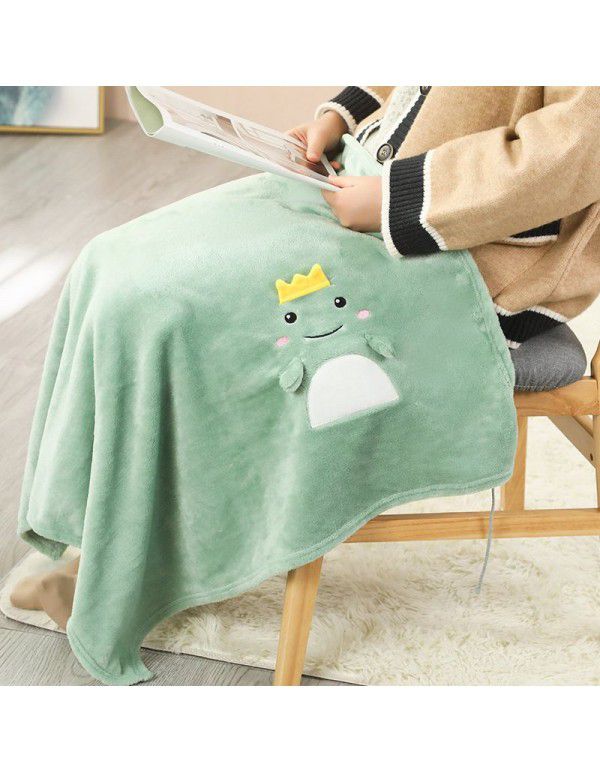 Cartoon animal blanket nap blanket flannel blanket air conditioning blanket office nap Blanket Gift blanket