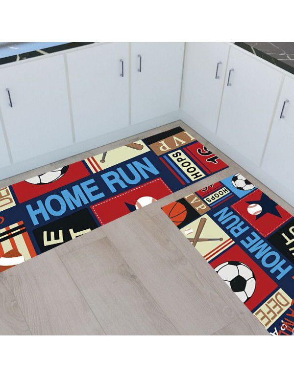 Living room kitchen modern simple household sofa geometric European rectangular carpet DIY printing custom wholesale