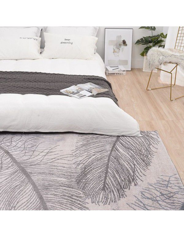Nordic carpet bedroom net red same modern simple living room short plush blanket in study floor mat bedside blanket