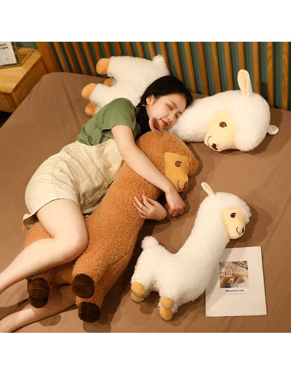 New Alpaca doll pillow large plush toys cute doll lamb doll children