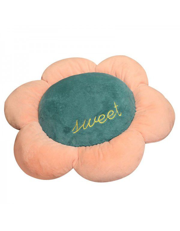 Creative down cotton soft flower plush toy home petal cushion tatami floor cushion sofa cushion