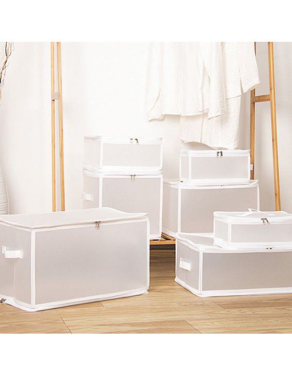 Customized PP plastic storage box, 7-piece clothes sorting bag, clothes storage box, customized logo