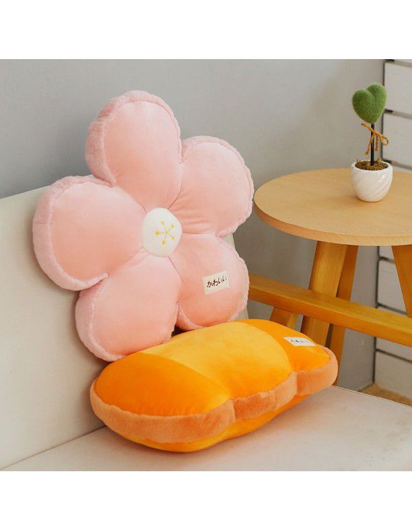 Flower cushion cactus pillow Halloween Pumpkin pillow simple home style leaf sofa cushion decoration