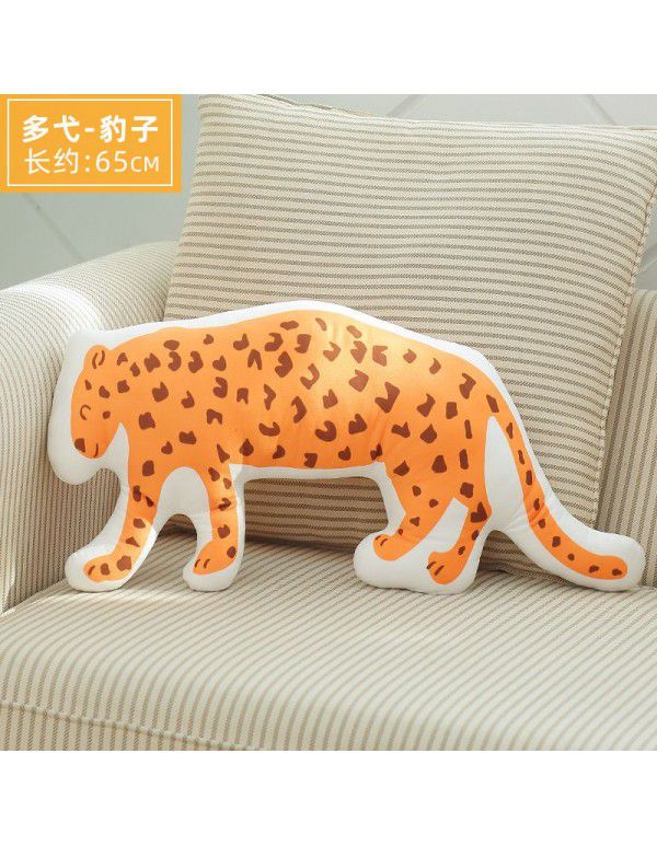 New cartoon creative animal pillow printing pillow car sofa cushion decorative back cushion can be customized