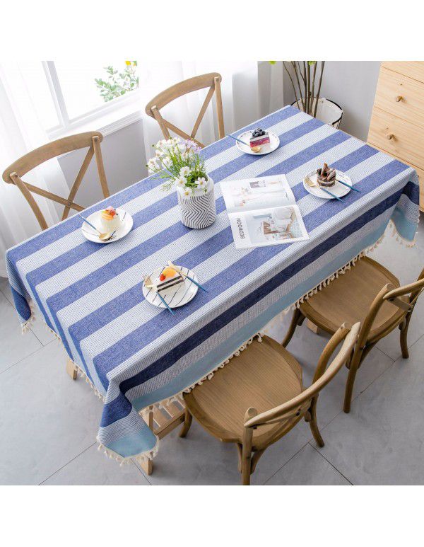 Foreign trade cross border home textile tablecloth European and American kitchen living room table cloth rectangular Amazon tablecloth tea table cloth