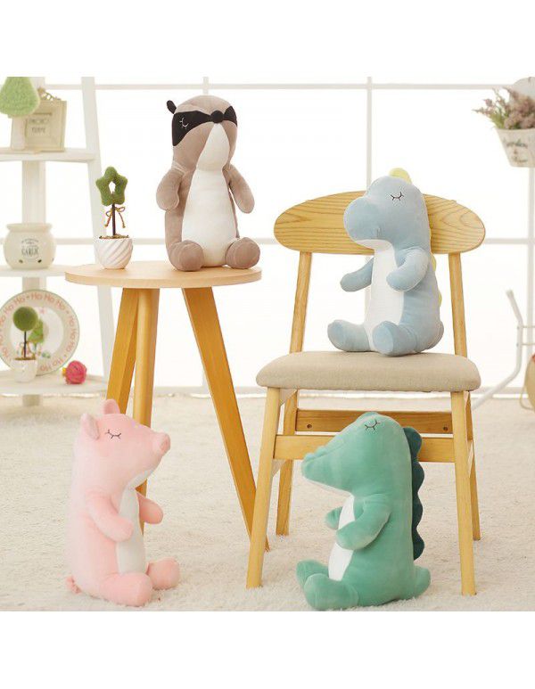 New cartoon dinosaur lion doll grab machine baby birthday gift pillow bedside ornament factory direct sale