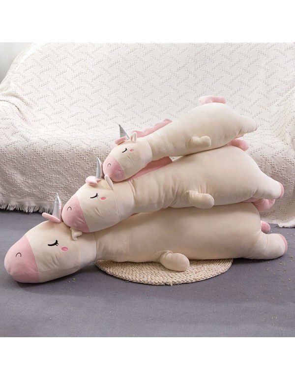 Factory direct sales: creative cartoon animal Unicorn bed pillow Valentine's Day gift doll