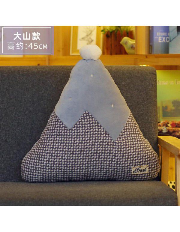 Cartoon sofa pillow Nordic style pillow simple modern living room doll cute plush toys