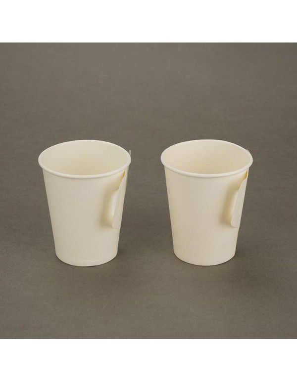 Advertising paper cup custom printing logo disposable cup custom thickening household commercial paper cup manufacturers direct sales