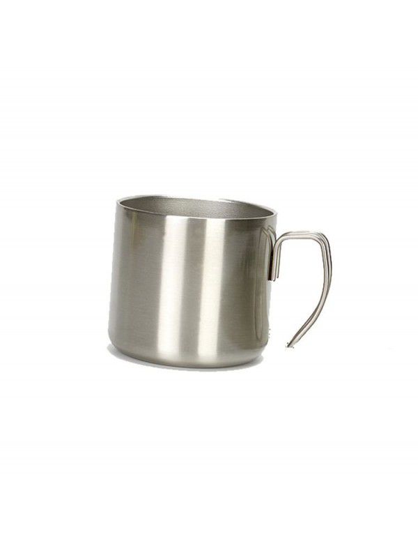 304 stainless steel double-layer insulated cup mug creative simple water cup cold and hot coffee cup custom logo